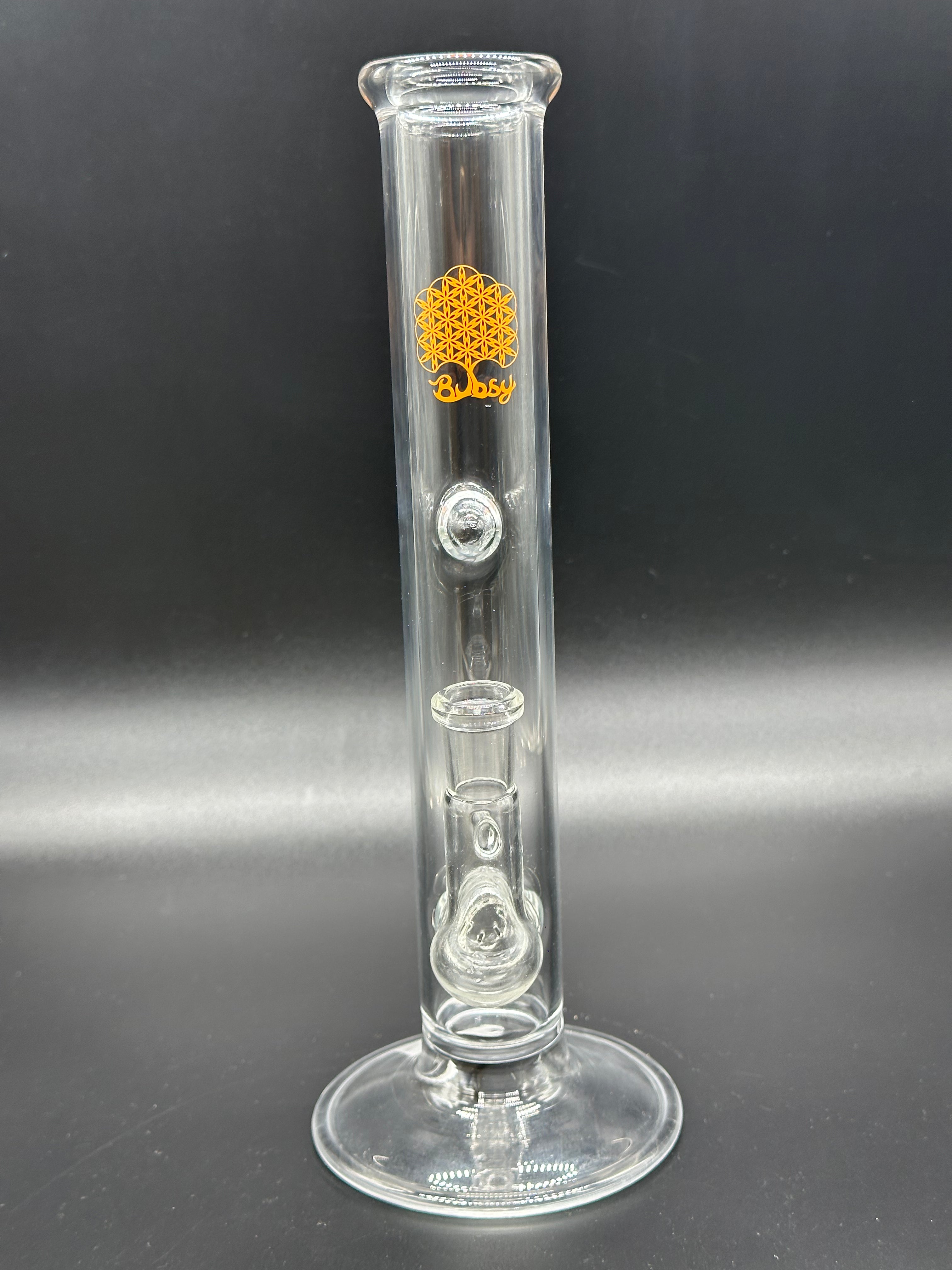 Bubsy Clear Inline Straight Tube