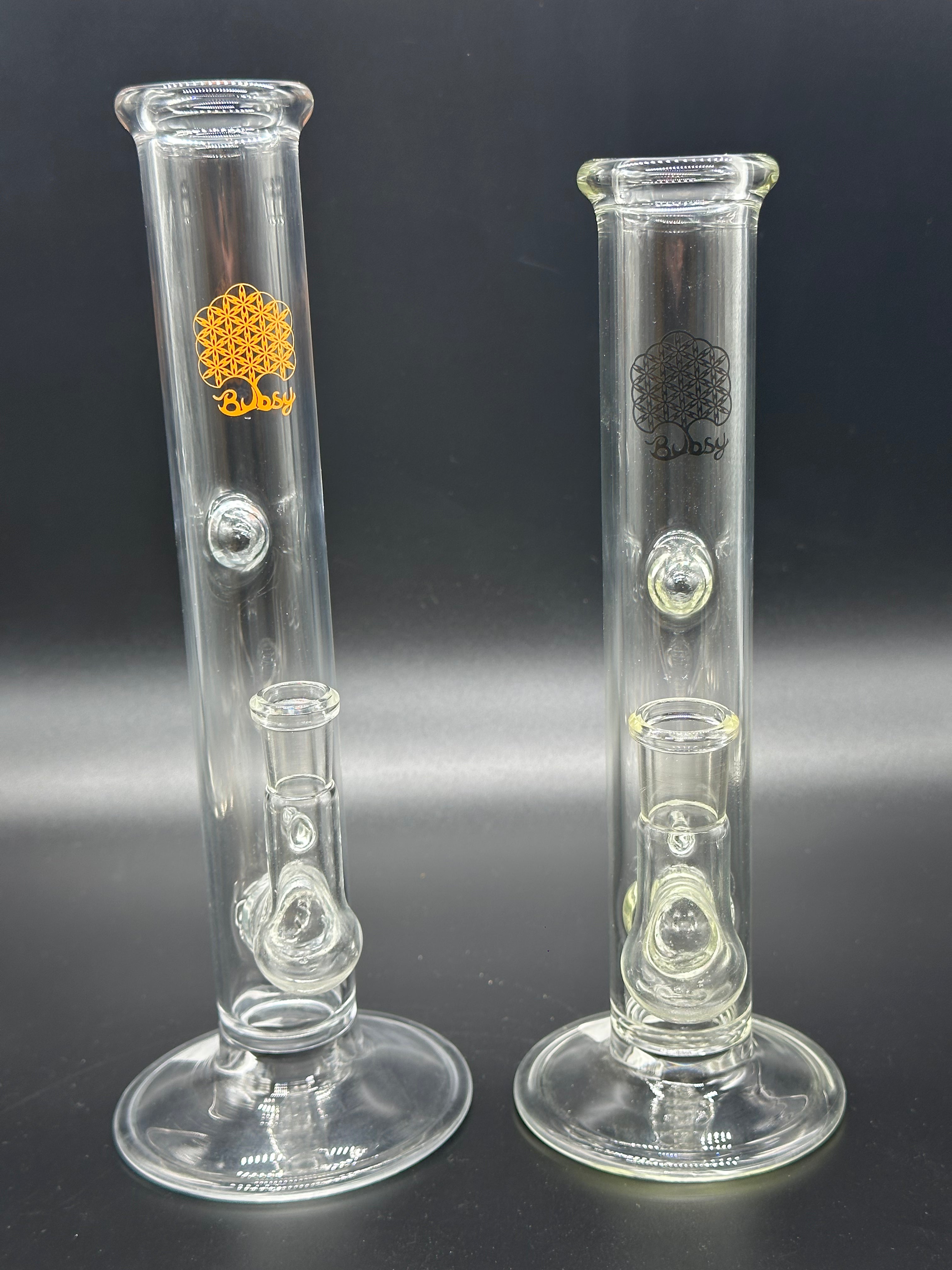 Bubsy Clear Inline Straight Tube