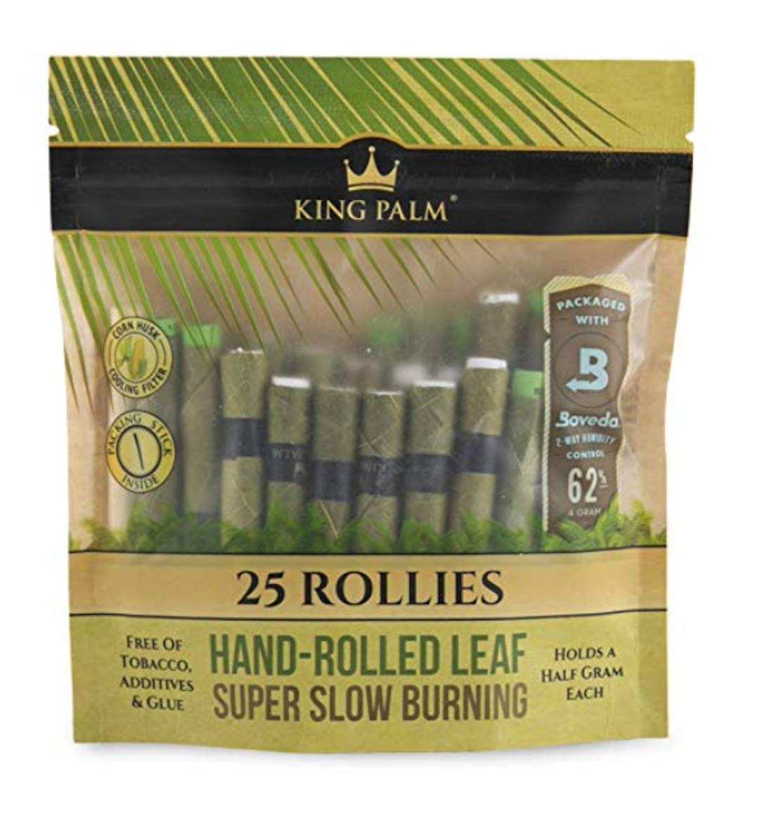 King Palm Rollie 25 pack