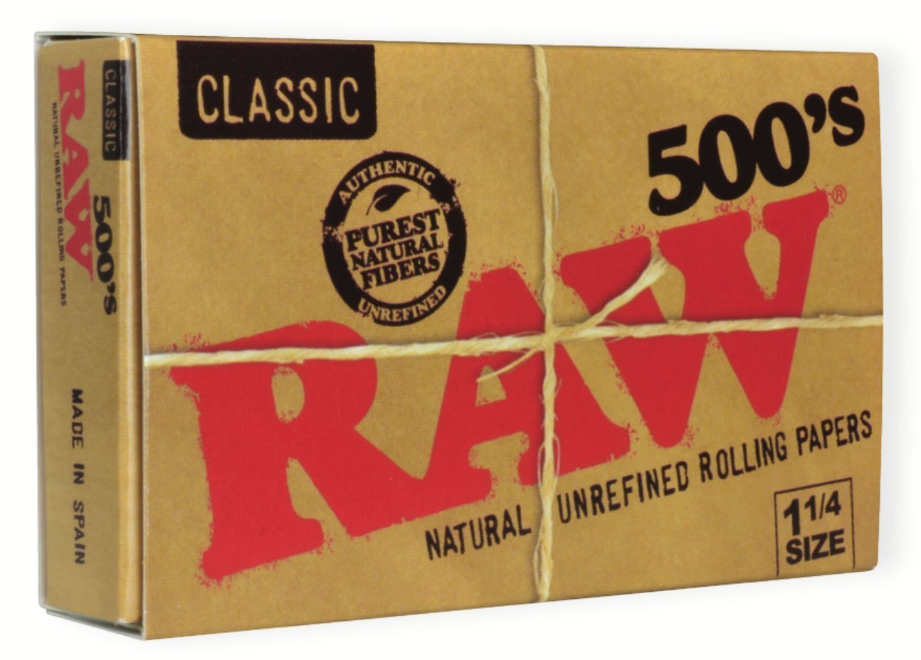 RAW Classic 1 1/4 500 Count