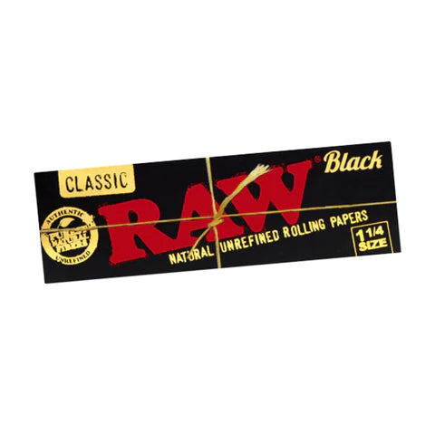 RAW Classic Black 1 1/4