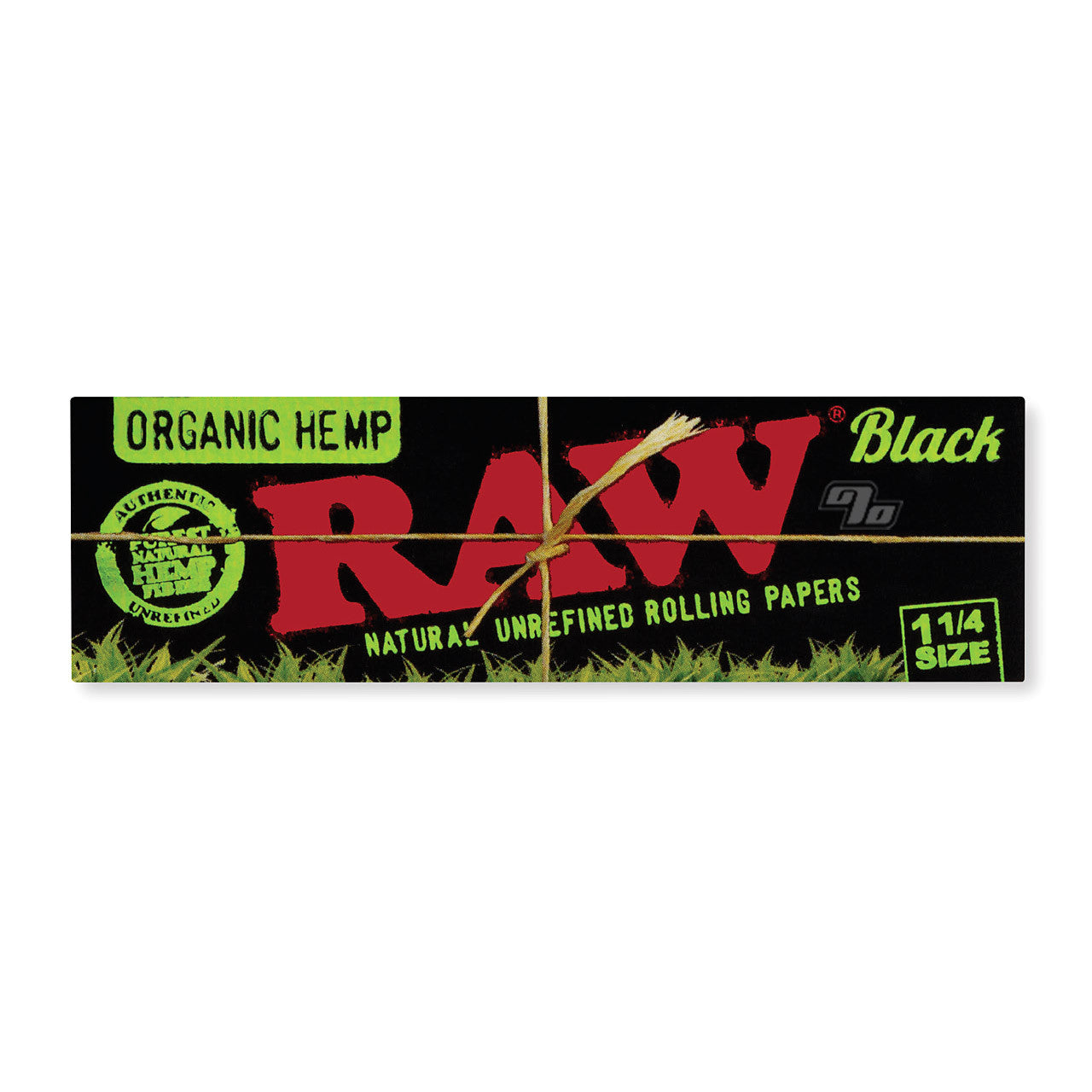 RAW Organic Black 1 1/4