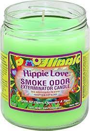 Smoke Odor Candle Hippie Love 13oz
